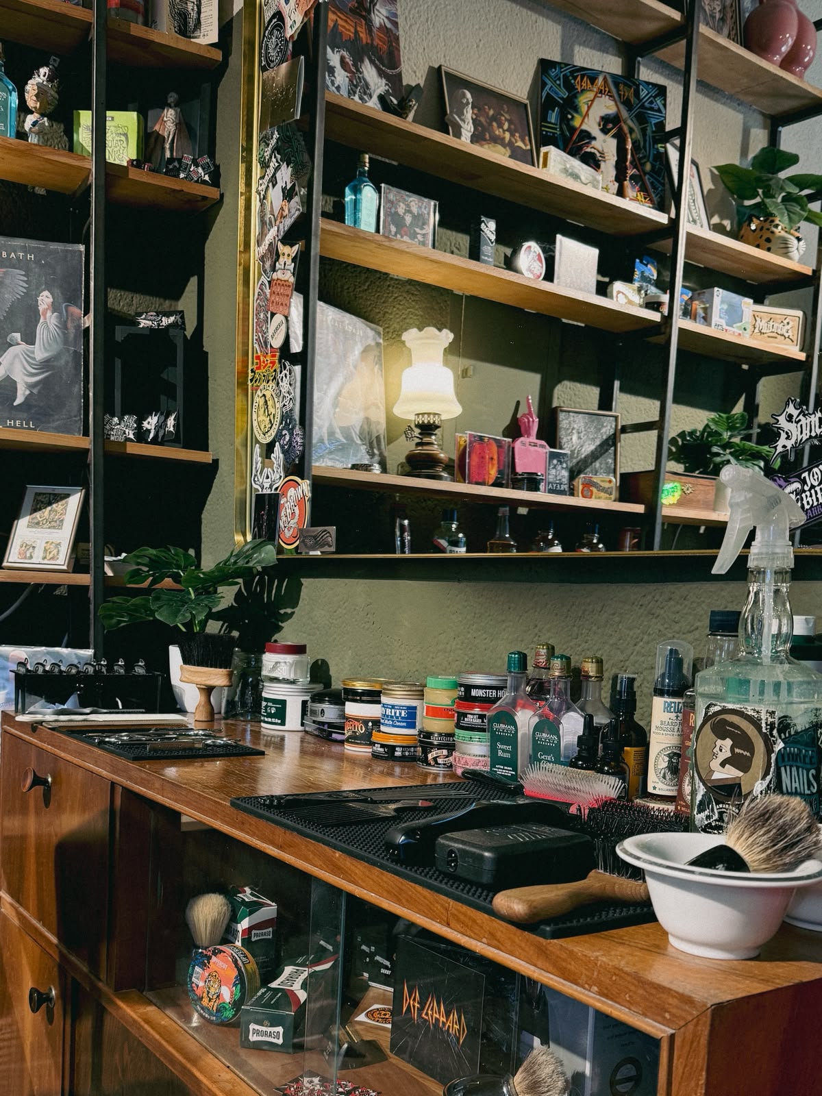 Barbershop Interior Detail